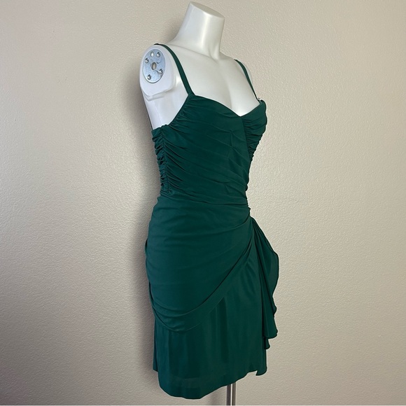 TWELFTH STREET CYNTHIA VINCENT GREEN DRESS - Picture 6 of 6